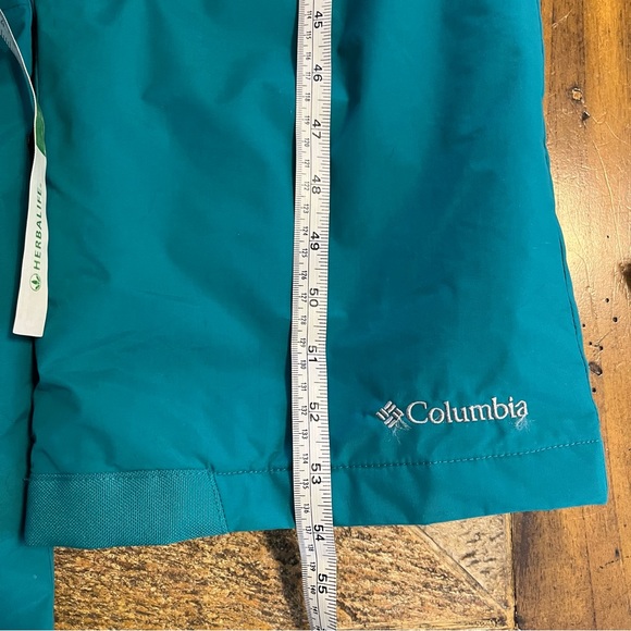 Columbia Outgrown Unisex Snow Bib Teal Snow Bib/ Snow Pants Size Large 14/16 - Picture 9 of 14